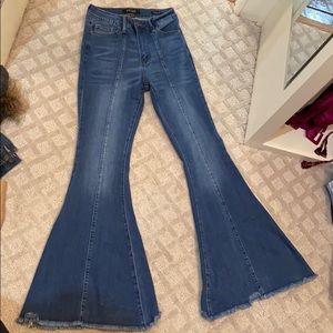 Judy Blue super flare jeans